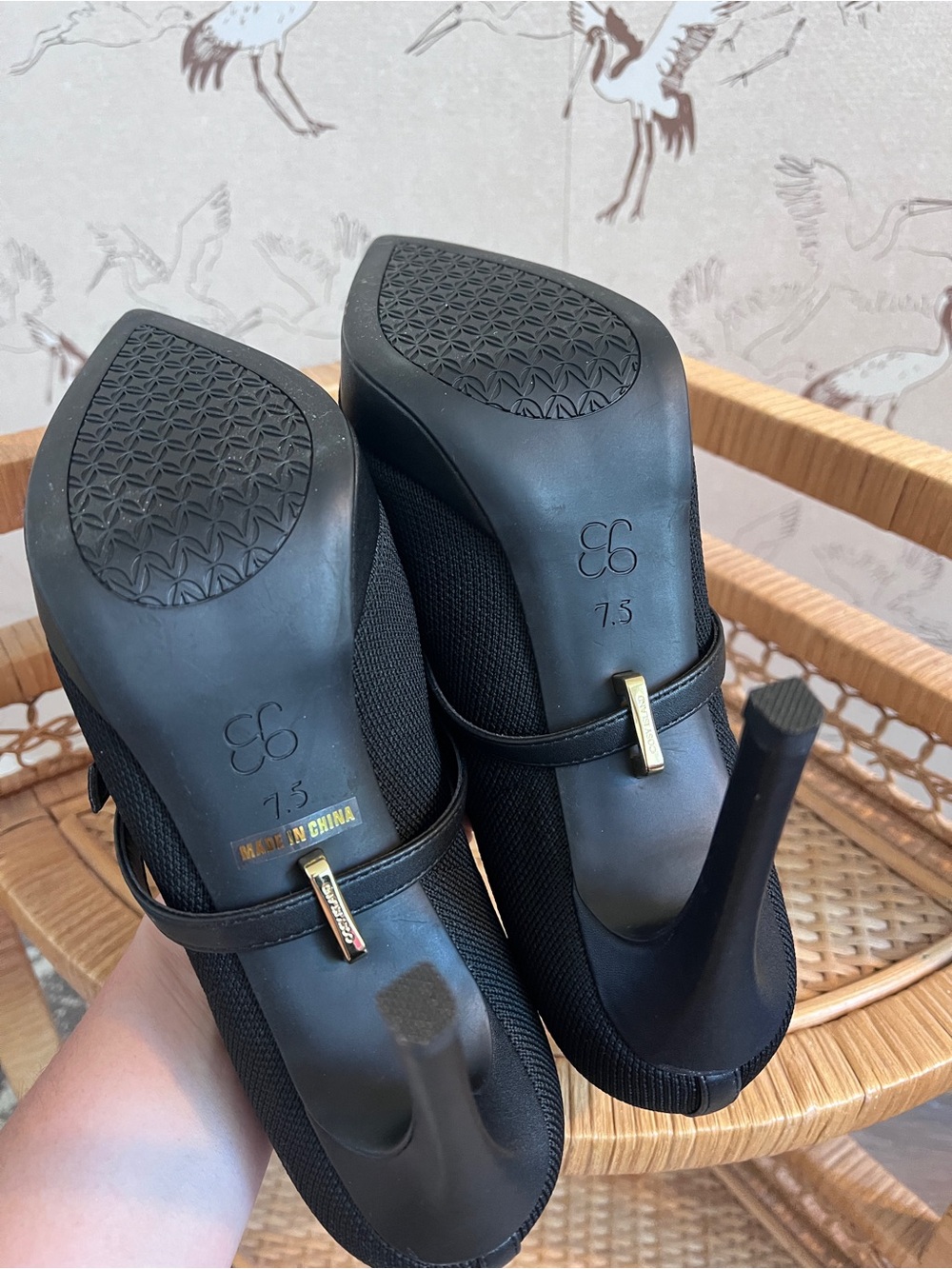 Cosy island black pumps heels NEW - Picture 6 of 6